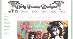 Desktop Screenshot of dirtyteacupdesigns.com